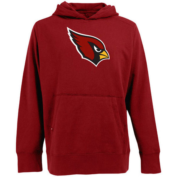 Men Antigua Arizona Cardinals Signature Hoodie Cardinal